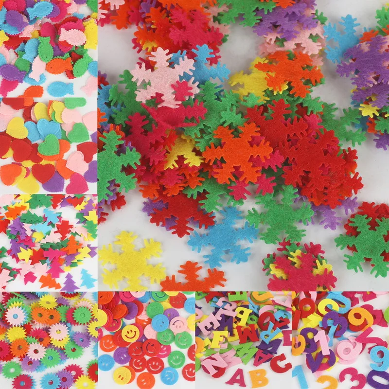 50 100 шт. тканевые прокладки в виде улыбающегося лица/дерева/руки/бабочки/короны