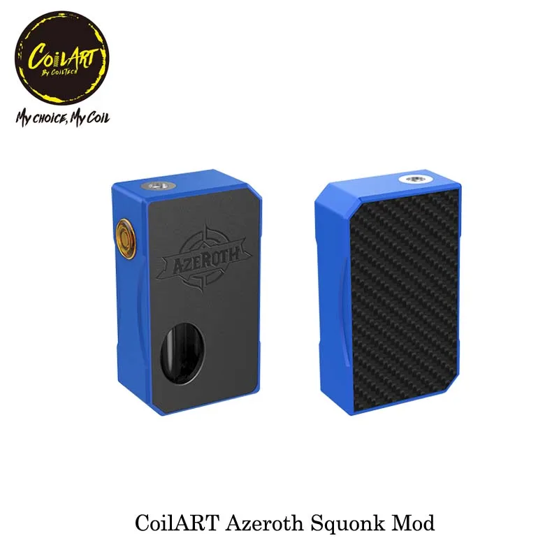 Оригинальный CoilART Азерот Squonk Mod электронная сигарета Vape поле mod совместим с