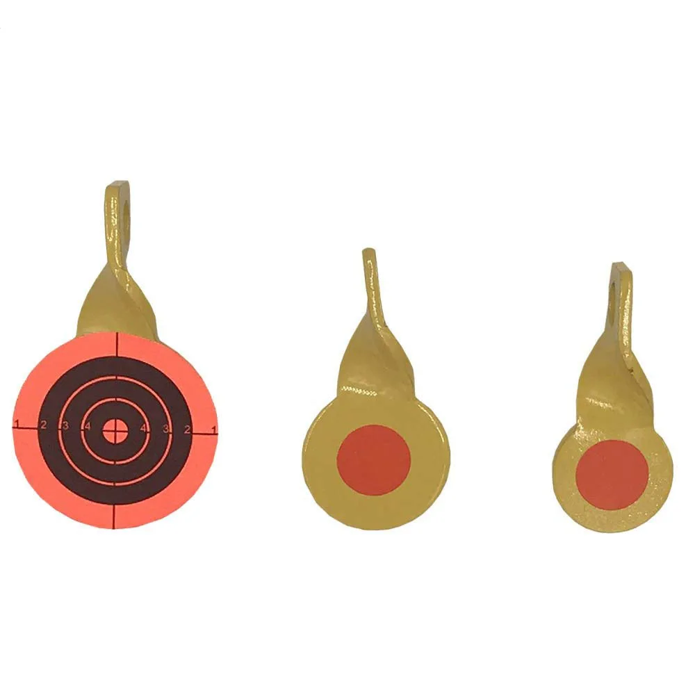 

3pcs set high-visible Shooting& Hunting hanging Spinner target diameter 2.5cm/3cm/4cm thickness 3mm