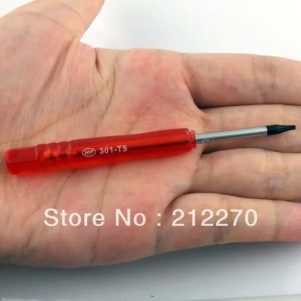 YUYOND 500 шт./лот T5 Torx 6 углов мини отвертка инструмент для Blackberry iPhone 4 4S оптовая