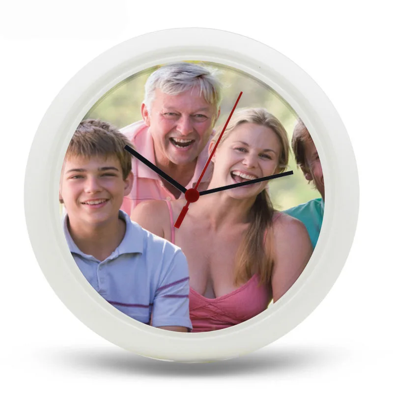 Семейные настенные часы от ODM 25 см Цифровые кварцевые uhr пластиковые Reloj де