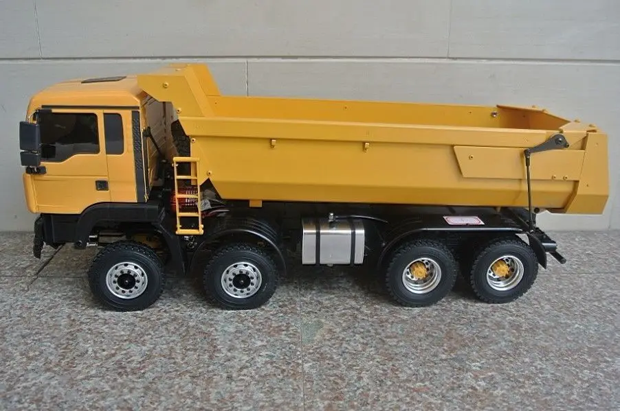Радиоуправляемые модели радиоуправляемых моделей металлические 8x8 грузовик