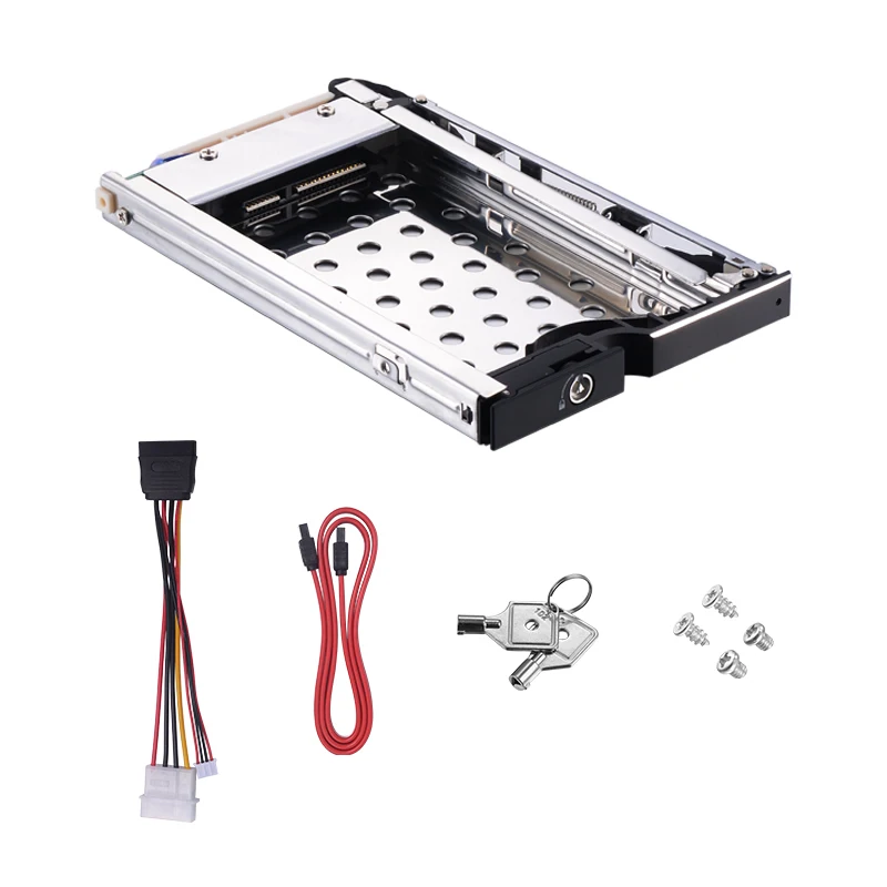 Unsatop 2 5 дюймовый SATA Алюминиевый жесткий диск caddy tray SSD HDD мобильный стеллаж|mobile rack|2.5