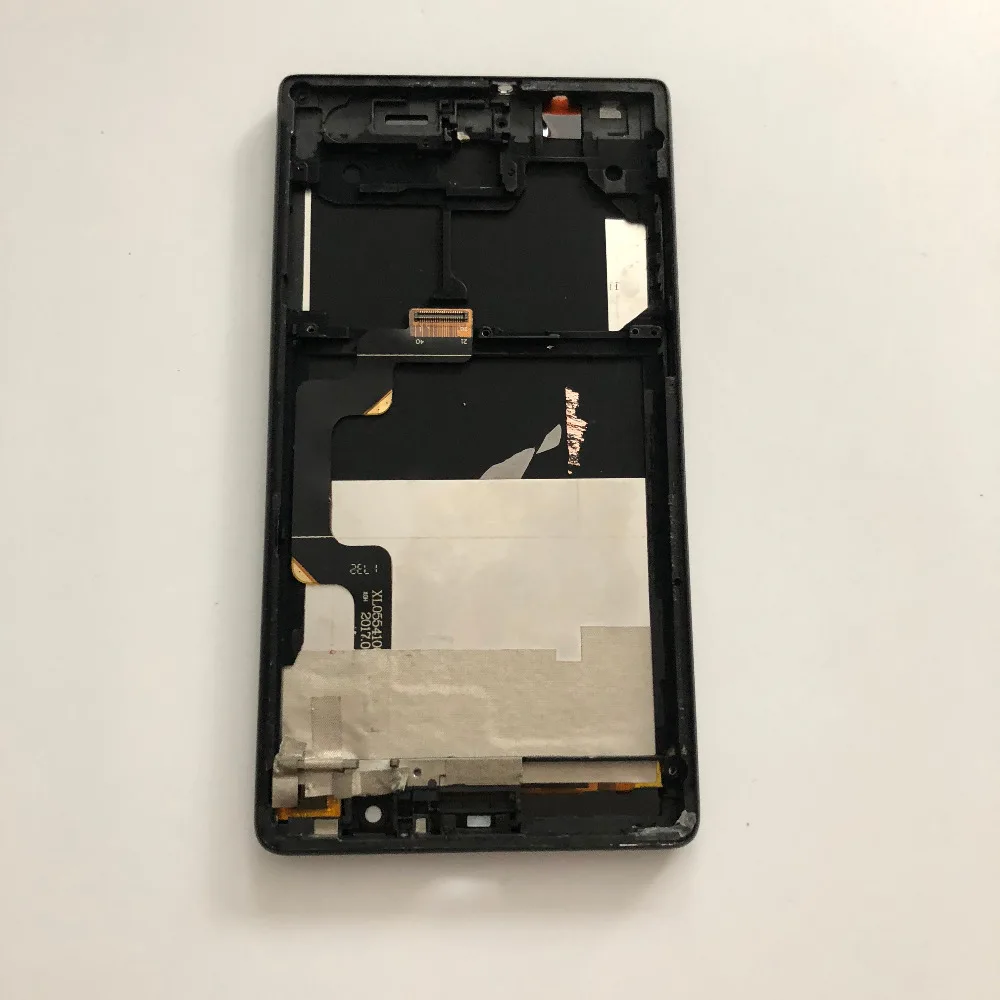 Используемый ЖК-экран + сенсорный экран рамка для UMIDIGI Crystal MTK6737T 5 дюймов 2.5D FHD 1920x1080