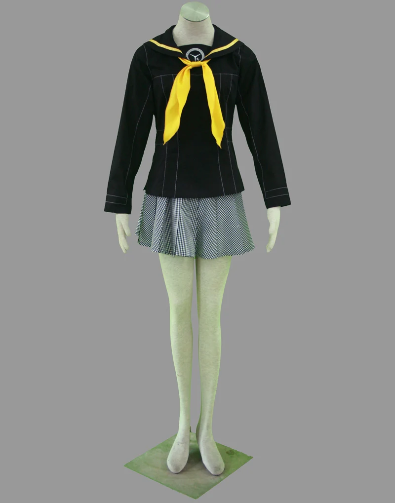 Аниме игра Persona Косплей Костюм Kujikawa Rise школьная форма в стиле моряка топ + галстук