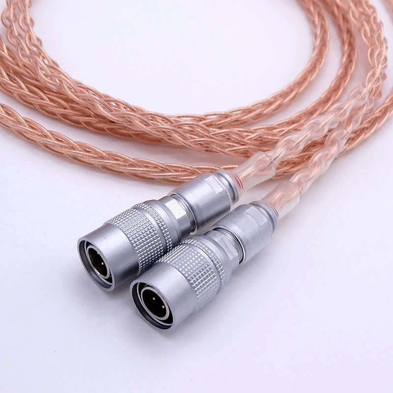 8 ядер 1 м Улучшенная гарнитура для наушников PCOCC медный кабель Замена провода Mr