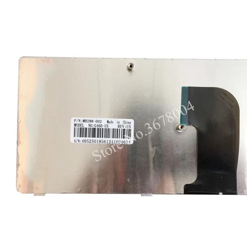 Новая клавиатура для ноутбука США lenovo G460 G460A G460AL G465 G465A US клавиатура черный