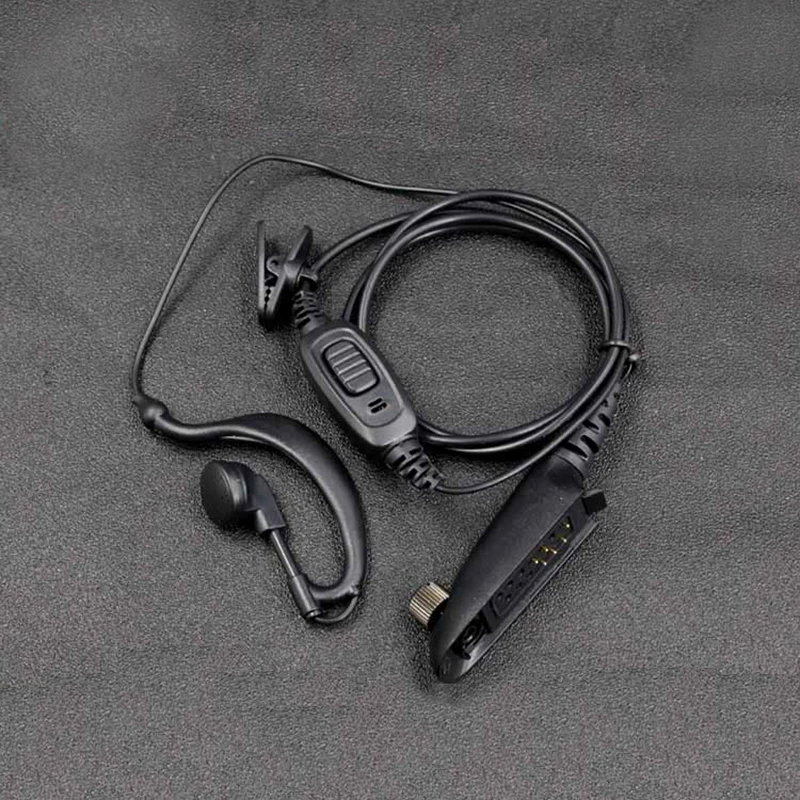 Гарнитура Walkie Talkie для Motorola GP328 GP338 PTX760 GP340 наушники с ушным крючком двухсторонняя