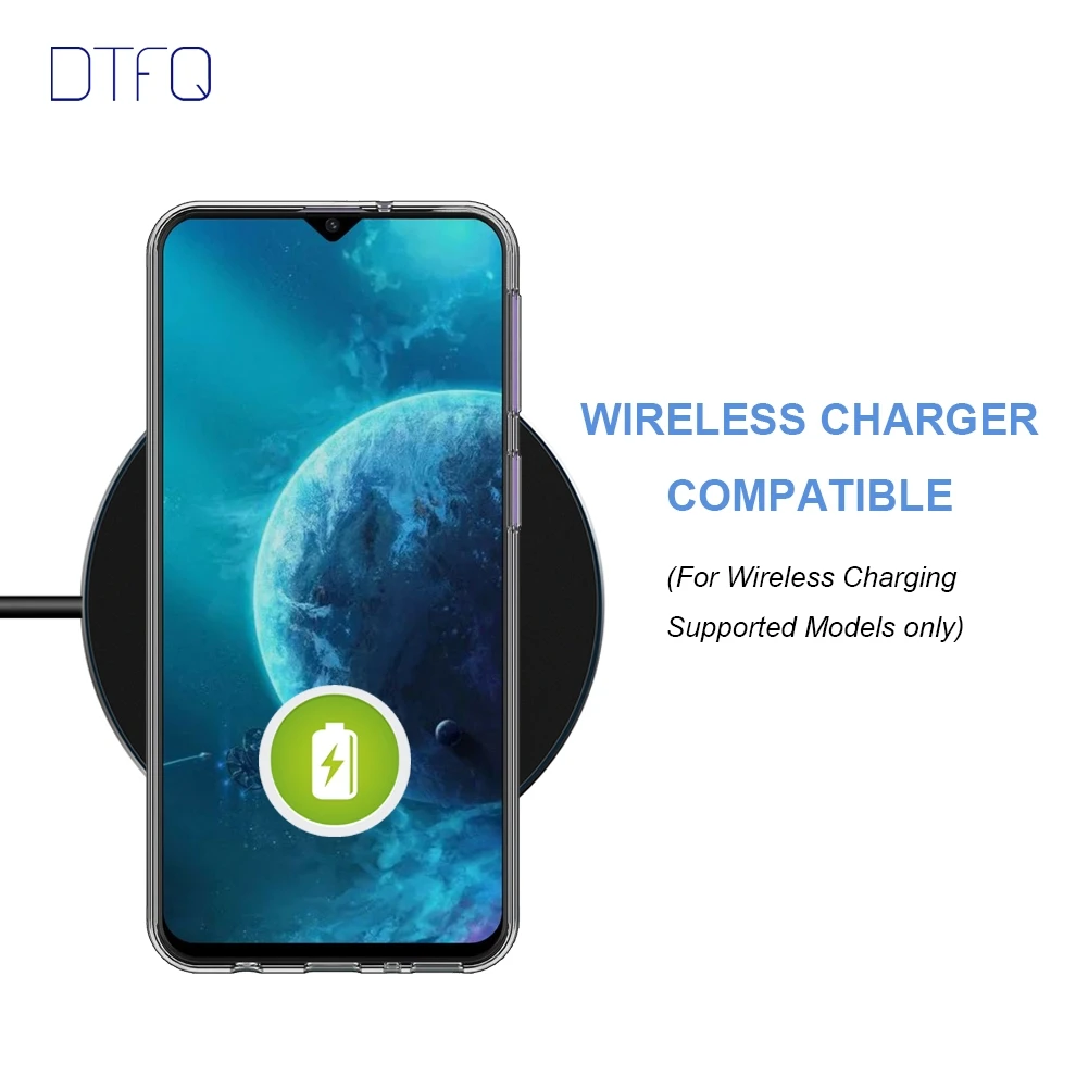 DTFQ для Samsung Galaxy M30 M20 M10 прозрачный мягкий чехол из ТПУ защитный ультратонкий