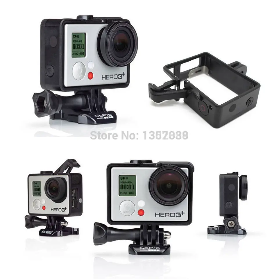 Стандартные аксессуары Gopro рамочный кронштейн+ с высоким коэффициентом пропускания Стекло 30 мм FPV защитный УФ-фильтр объектива для Gopro Hero4/3/3+ Plus