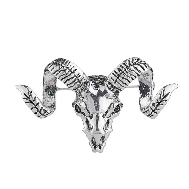 Голова быка в стиле ретро английский ветер мужские костюмы броши значки и другие