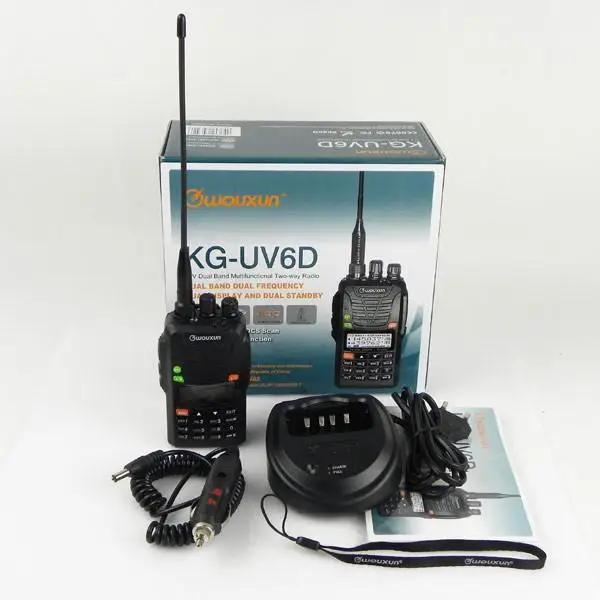 Портативная рация Wouxun Двухдиапазонная VHF/UHF профессиональная FM двухсторонняя с