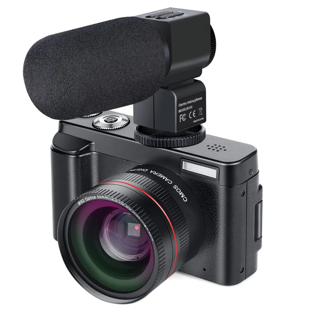 Цифровая камера Vlogging камера видеокамера WiFi 24MP Full HD Cam 3,0 дюймов 180 градусов вращение флип-экран 16X цифровой зум L0608# D