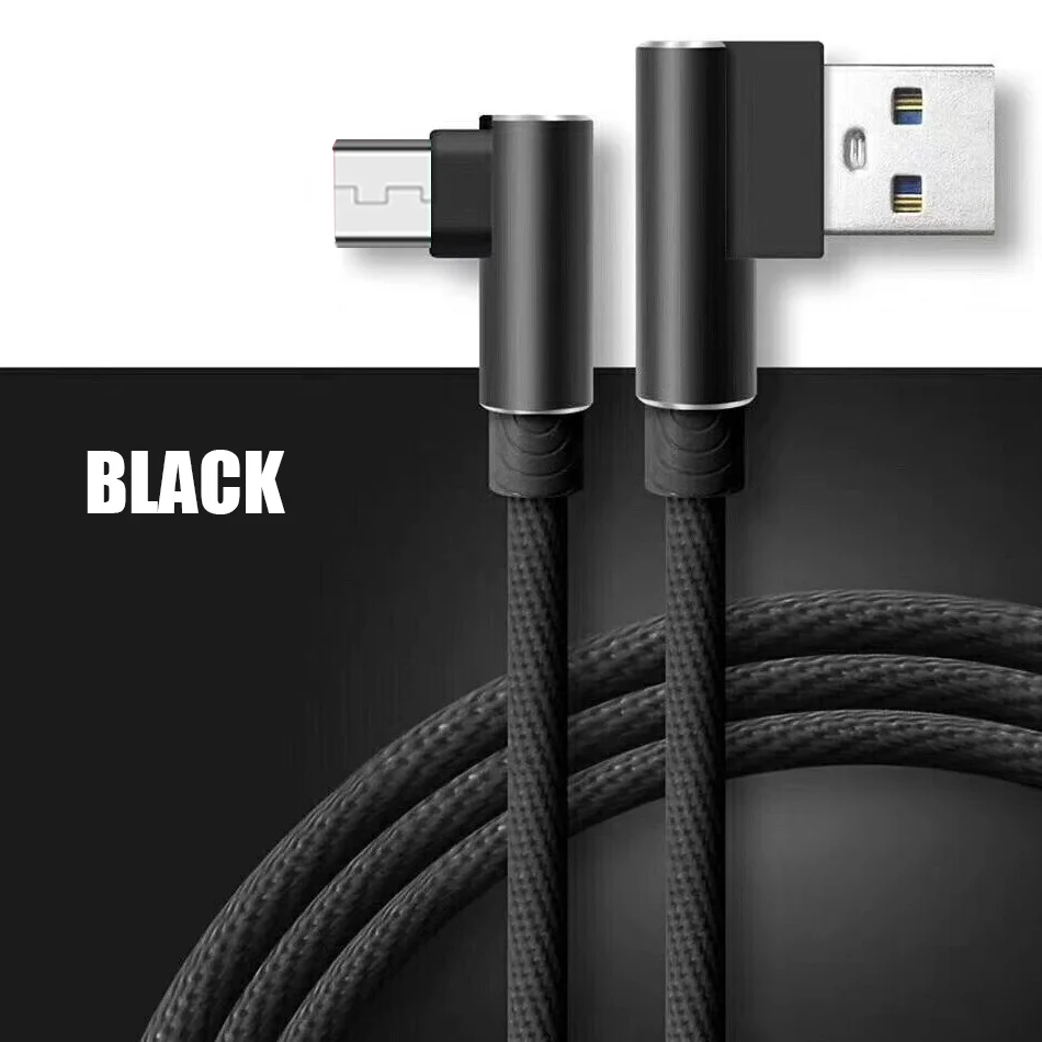 Micro USB кабель 3A Быстрая зарядка для Xiaomi Redmi Note 7 Pro Android телефон кабель для передачи данных для samsung S10 huawei микро зарядное устройство Шнур - Цвет: Black For Android
