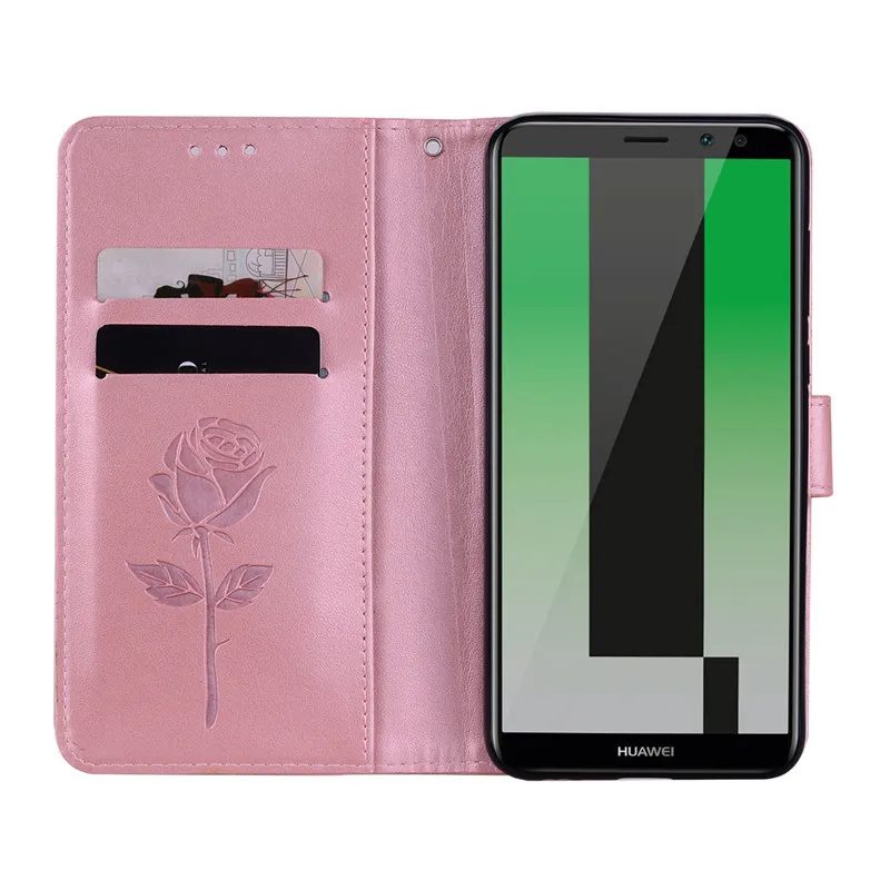 Чехол для Huawei Mate 10 Lite чехол Nova 2i мягкий силиконовый роскошный кожаный флип-чехол |