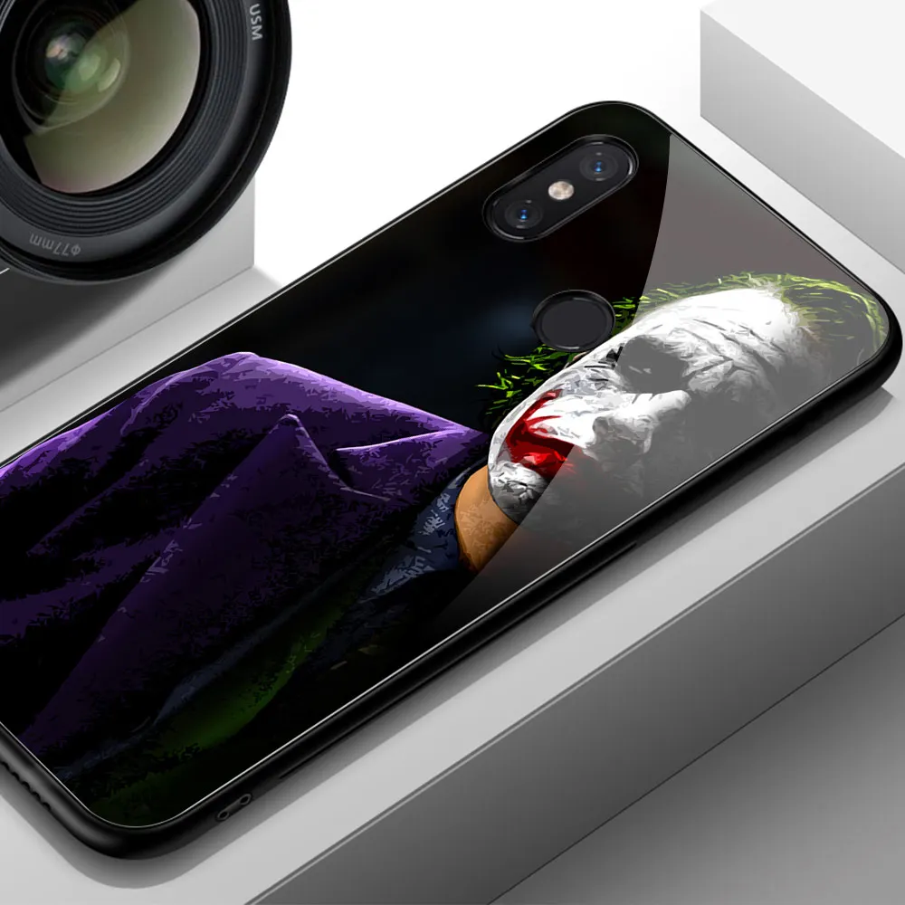 Чехол для Xiao mi 6 Joker, жесткая задняя крышка из закаленного стекла для телефона mi x 2 2s 3, чехол Xiao mi max 3 mi 8 SE LITE mi 9