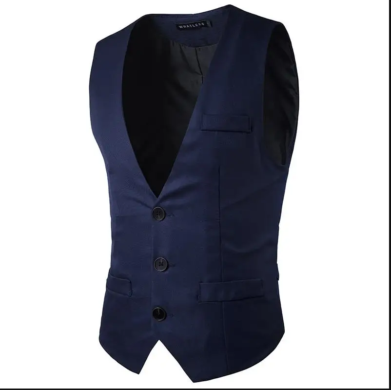 Весна и осень Новый стиль простой мужской повседневный модный однотонный