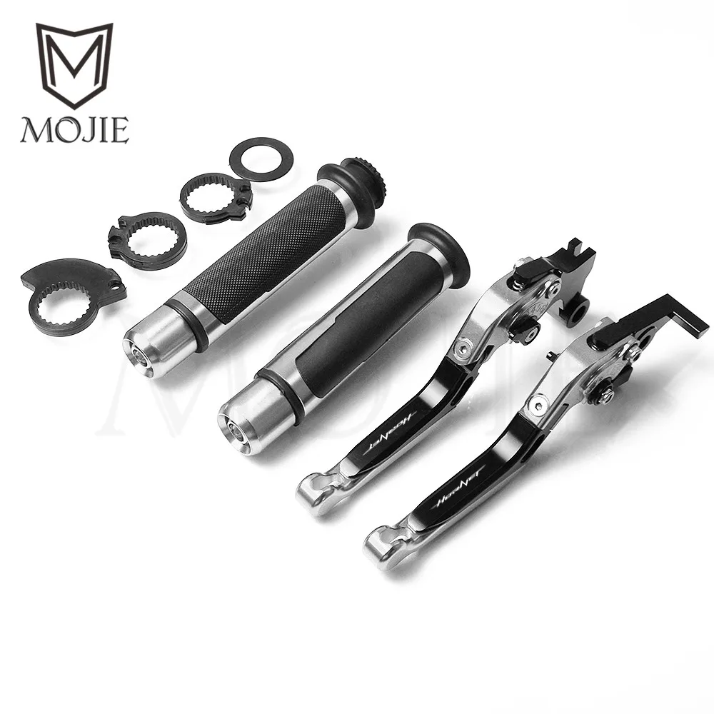 Black Silver Для Honda CB900F Hornet CB919 2002-2007 2003 2004 2005 2006 Мотоцикл с ЧПУ Регулируемый складной тормозной рычаг сцепления ручками - Цвет: Black Silver