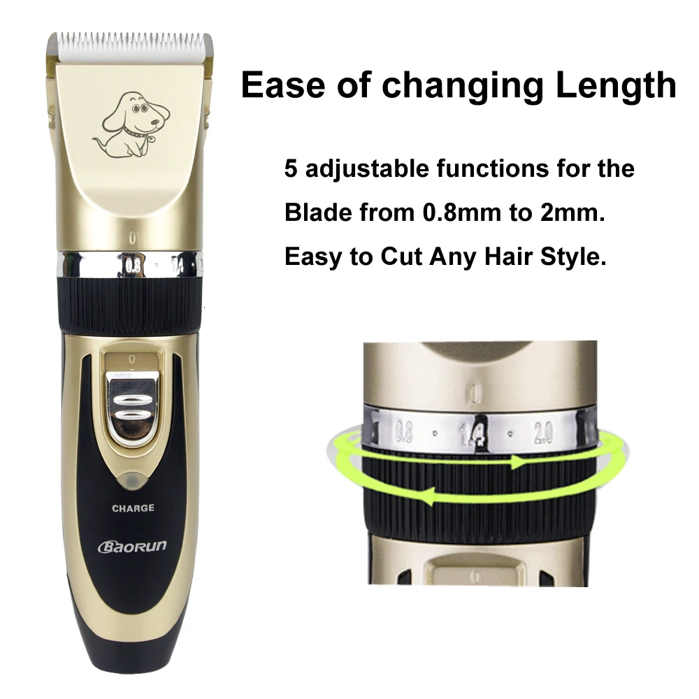FML домашнее животное Clipper электрические машинки для стрижки собак профессии эффективного кошка Машинки для стрижки собак для малых и больших собак Pet очистки Уход за лошадьми