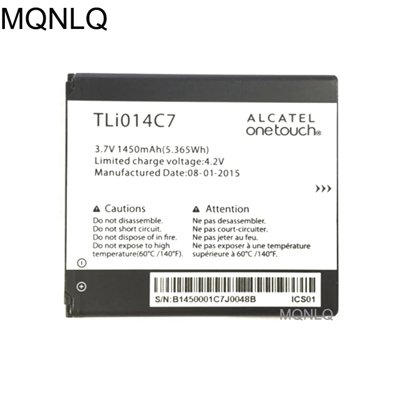 Для Alcatel One Touch Pixi First Battery 4024D TLi014C7 1450mA MQNLQ|Аккумуляторы для мобильных телефонов| |