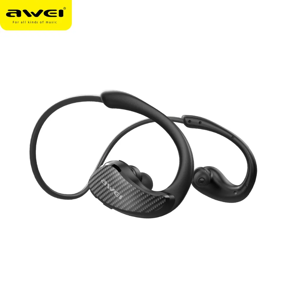 Новый Awei A881BL NFC bluetooth наушники IPX4 f водонепроницаемый Беспроводные подключения