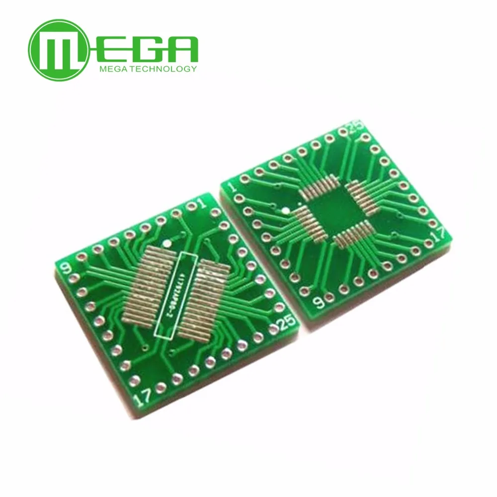 5 шт. QFP/TQFP/LQFP/FQFP/SOP/SSOP32 для DIP-адаптера PCB плата преобразователя SOP32 Поворотная DIP-Адаптерная Пластина