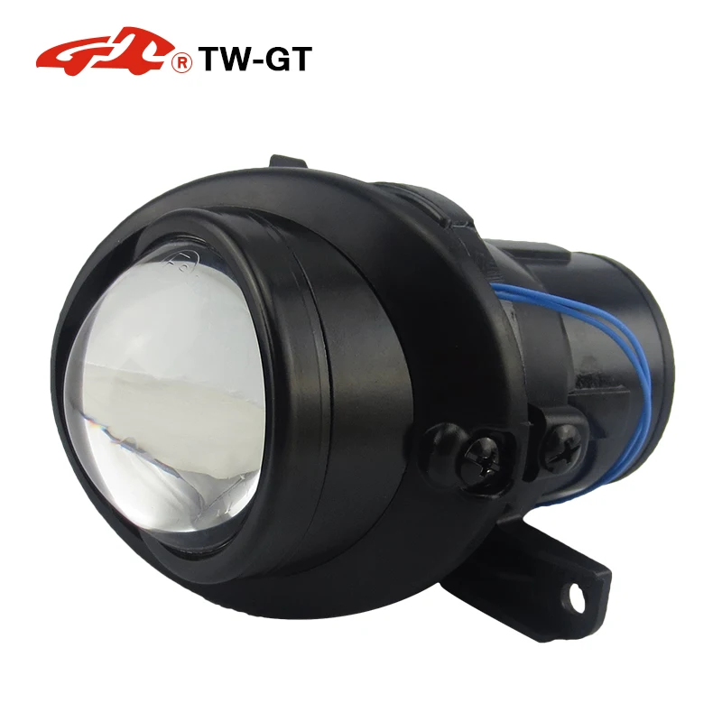 TW GT стайлинга автомобилей 2 5 дюймов bi xenon hid противотуманные лампы проектора