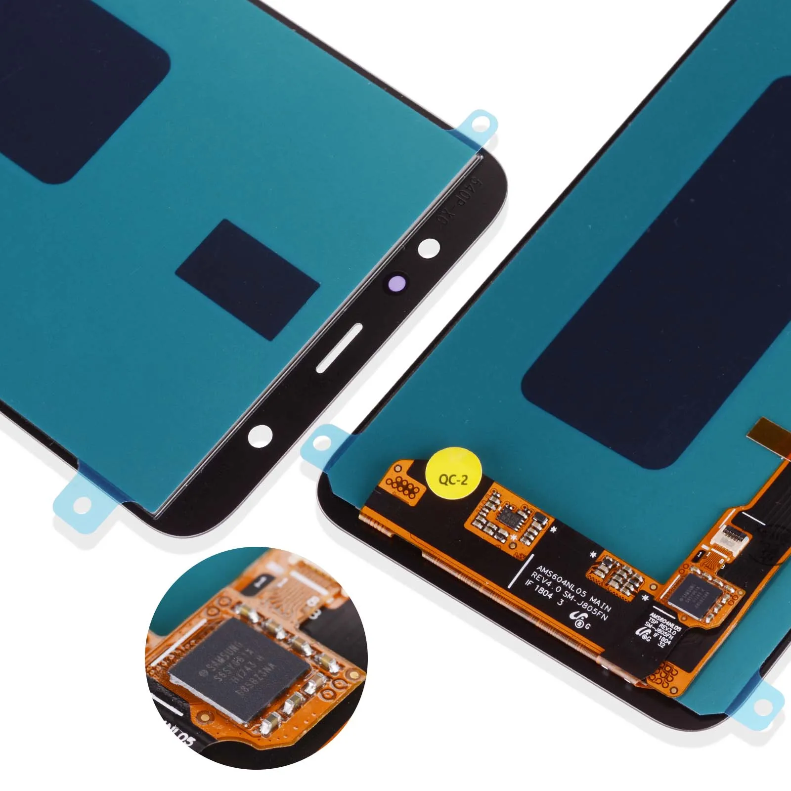 AMOLED Display For Samsung Galaxy A6 Plus Touch Screen Digitizer LCD A605F A605FN | Мобильные телефоны и аксессуары