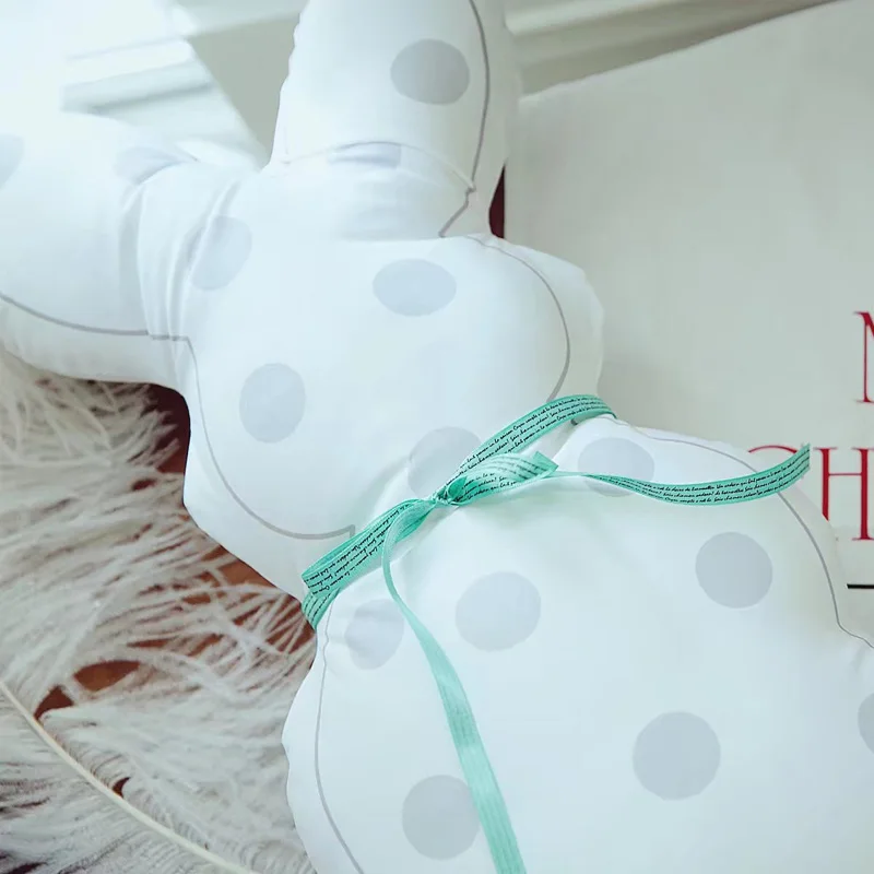 Подушка кролик в полоску для детской комнаты 55 х30 см|cushion stripe|back cushiondecorative cushions |