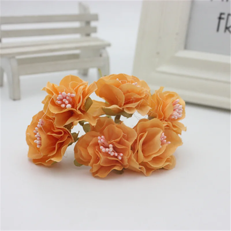 Новинка 2017 3 см шелковые цветы ретро самодельный венок аксессуары для волос