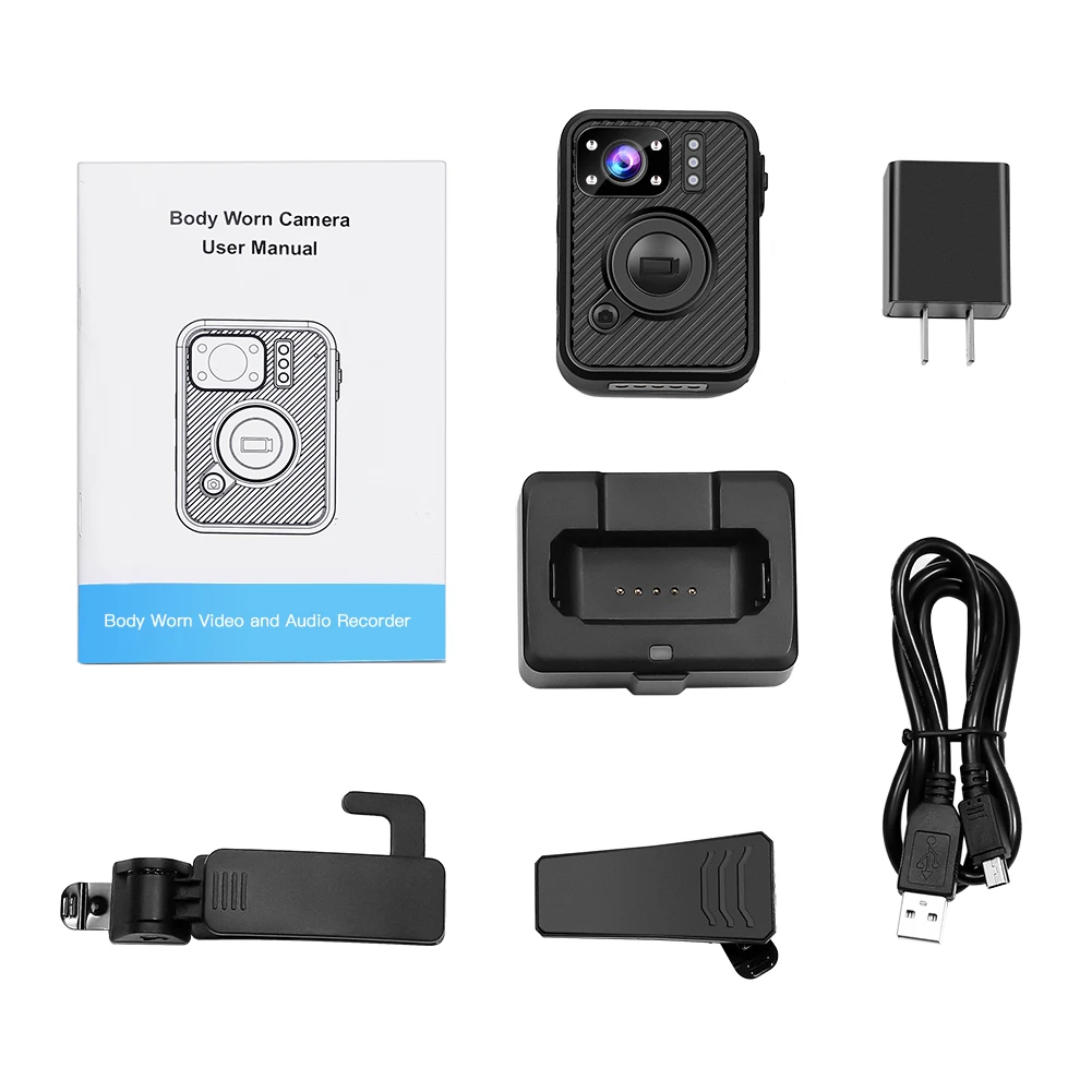 BOBLOV Wifi полицейская камера F1 32GB Body Kamera 1440P изношенная s для правоприменения 10H