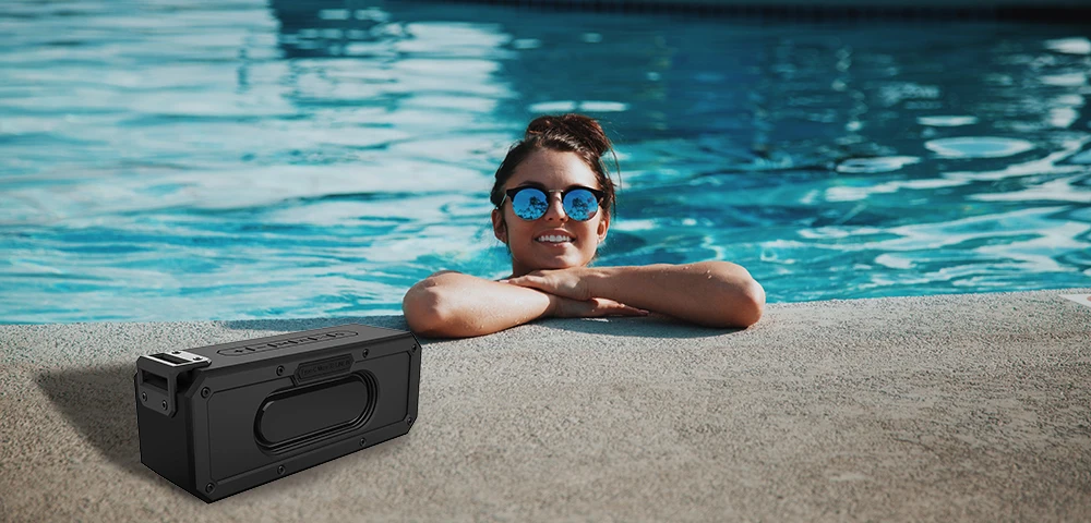 Lewinner X3 Bluetooth динамик IPX7 водонепроницаемый портативный беспроводной динамик 40 Вт динамик s 15H время воспроизведения с Экстра бас сабвуфером