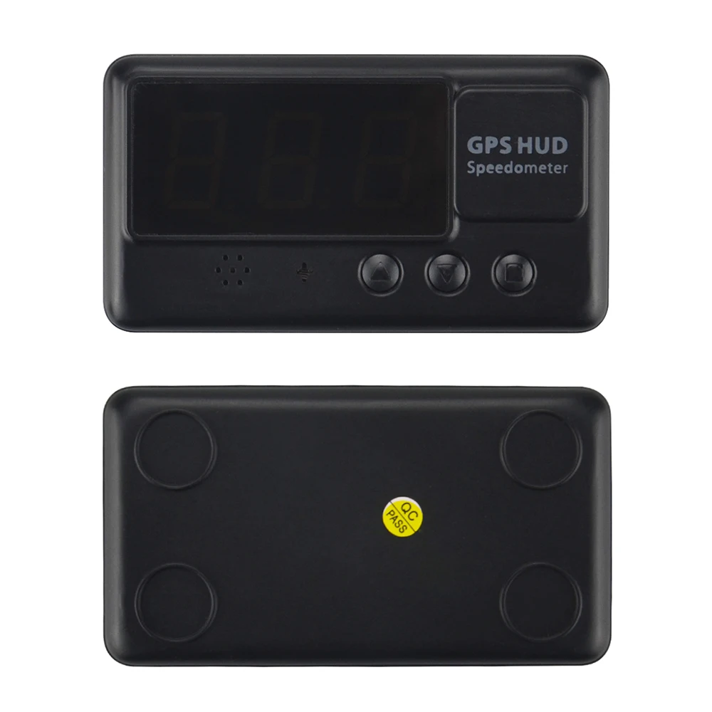 C60 Автомобильный дисплей HUD GPS с отображением км/ч миль/ч превышение скорости