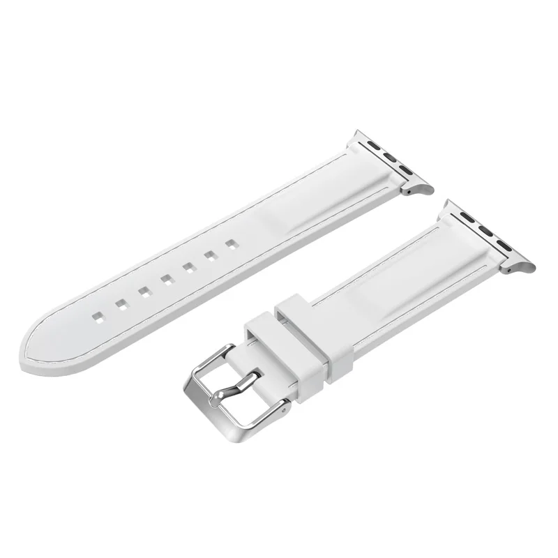 JANSIN спортивный ремешок для смарт-часов apple watch series 5 4 3 2 1 спортивная петля ремешок для apple watch браслет наручных часов iWatch, силиконовый ремешок 38/42/40/44 мм