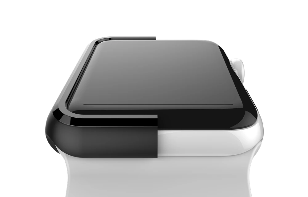 Чехол URVOI для apple watch series 6 SE 5 4 3 PC чехол с ремешком тонкий защитный iWatch классический