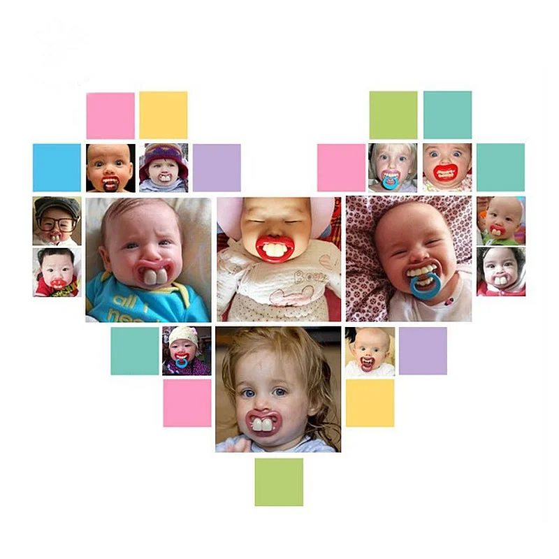 Пустышка для детей силиконовая забавная Соска пустышка малыша пустышки соски