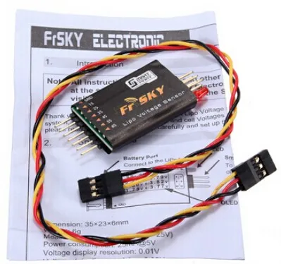 Frsky FLVSS Lipo Напряжение обновления Сенсор и Дисплей для 2-полосная система телеметрии