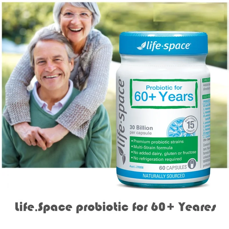 Австралийская Life Space Probiotic полезная бактерия для 60 + лет поддержка здоровых
