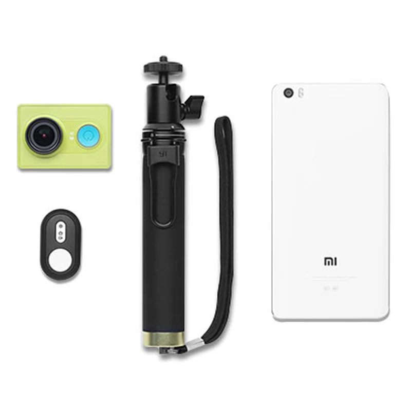 Для xiaoyi Bluetooth монопод штатив ручной селфи Палка для Xiaomi YI xiao yi 4k 2 lite аксессуары