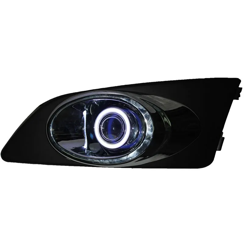 DRL COB angel eye + галогенный противотуманный светильник объектив E13 для проектора