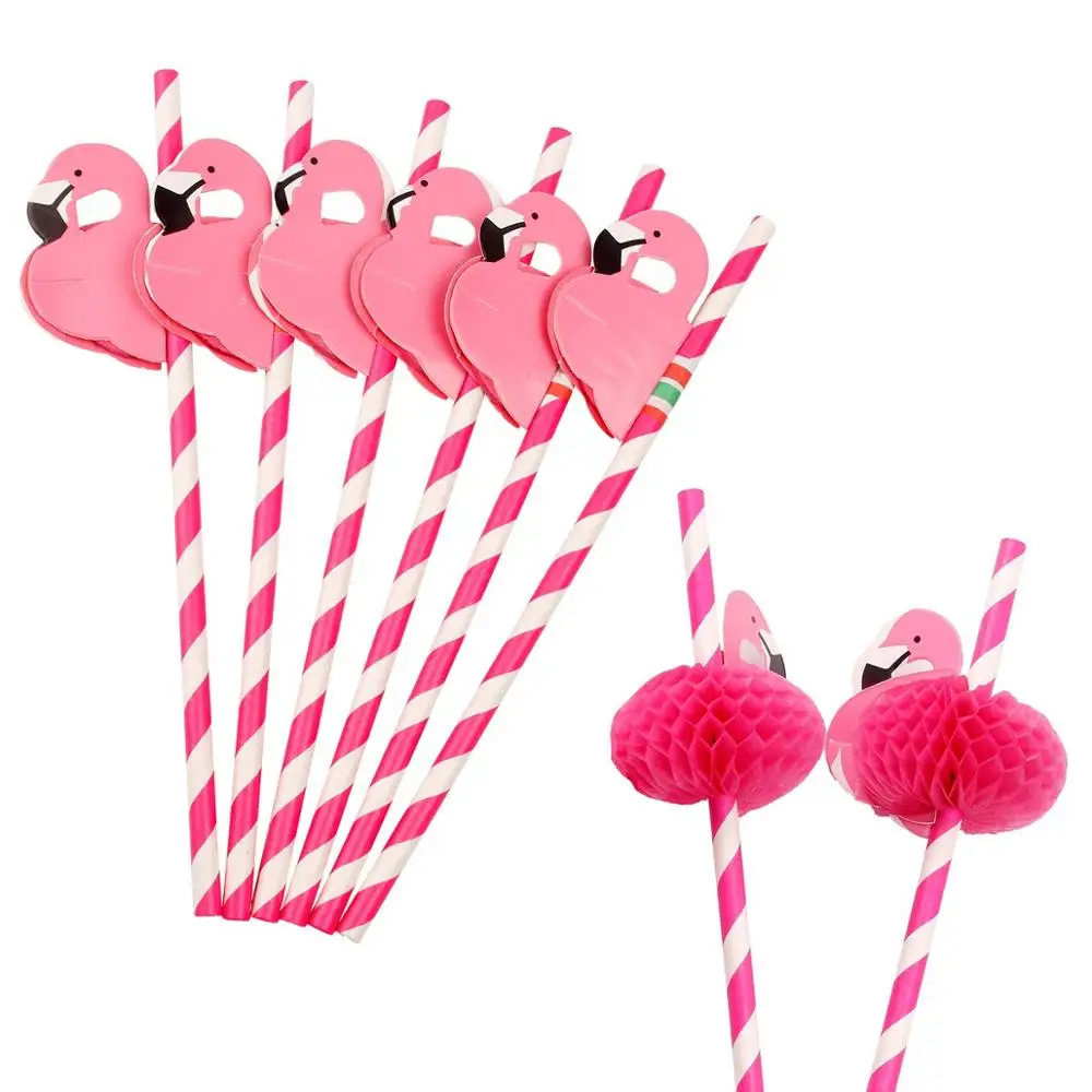 12Pcs straw style 2 FENGRISE пальмовых листьев в гавайском стиле вечерние украшения Гавайи тропический вечерние летние Фламинго участник Luau Свадебный декор Алоха, ананас - Цвет: 12Pcs straw style 2