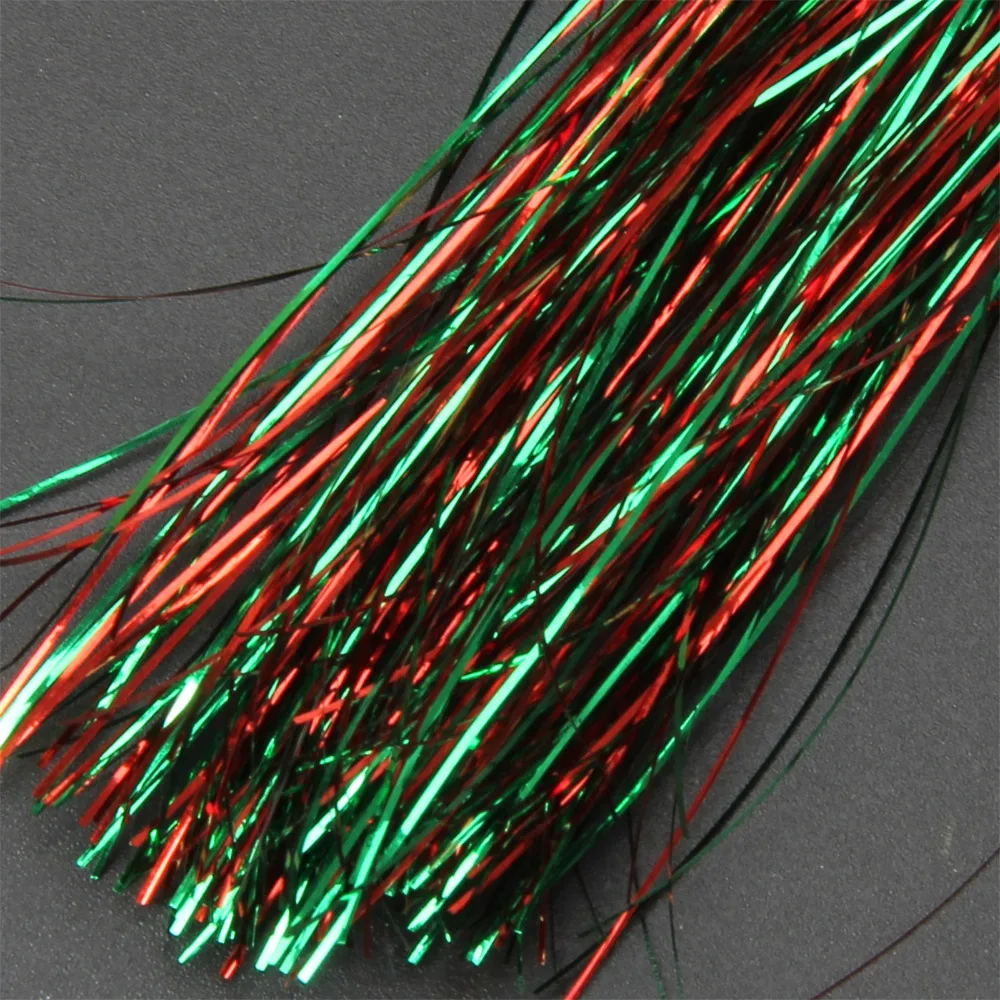 39 мешков Flashabou муха связывая Материал вспышка голографическая приманка для