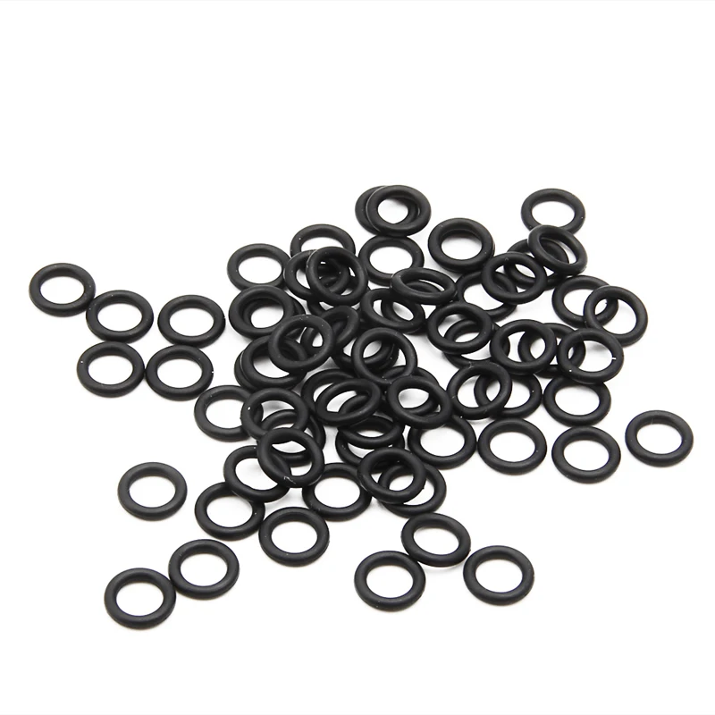 

60pcs O-rings Arrowhead Rubber Ring Black Replacement Broad Heads Bow Hunt High Specifically Performance