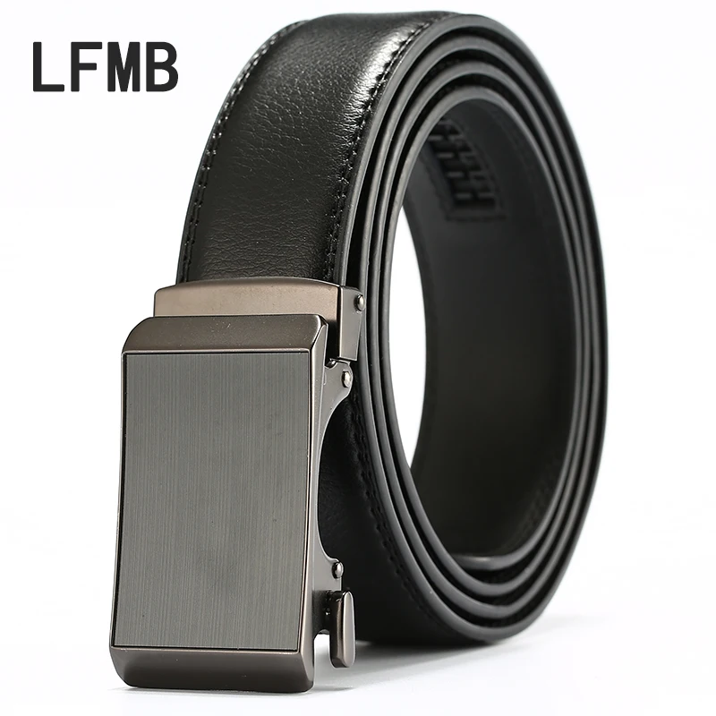 [LFMB] ремень мужской Для мужчин пояс из натуральной кожи Элитный бренд