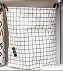 Прозрачный Zakka INS разные товары, сумка для хранения одежды для прачечной, детские игрушки, сумка для одежды, органайзер, простой экологичный домашний декор - Цвет: Прозрачный