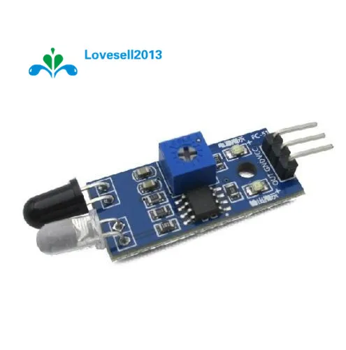 Инфракрасный модуль датчика обхода препятствий для Arduino Smart Car Robot 3-проводной