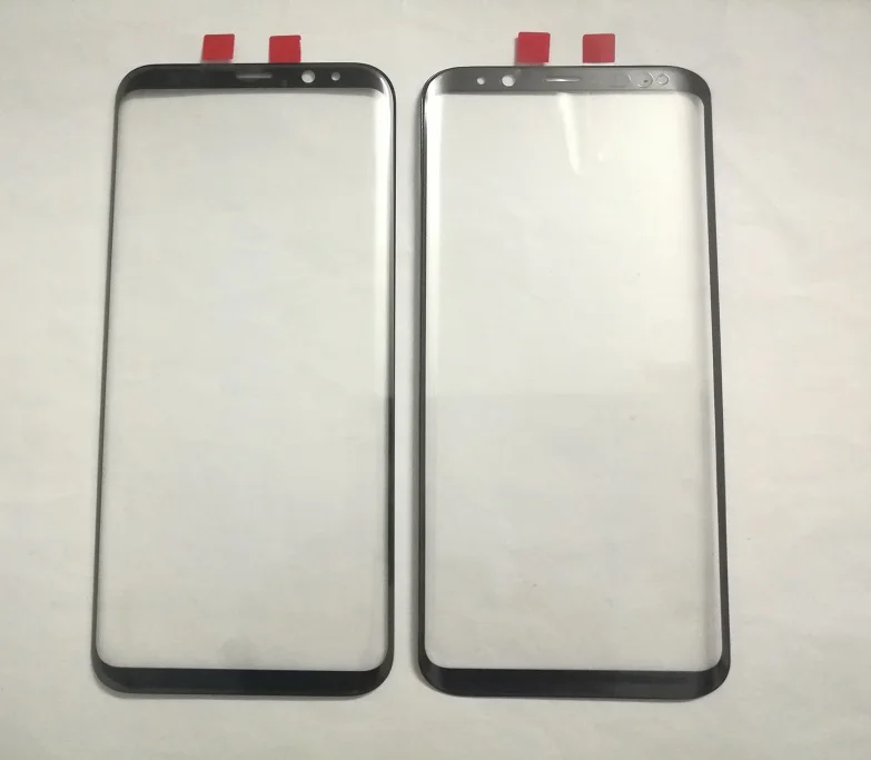 Сменная сенсорная панель для Samsung Galaxy S8 G950 G950F + plus G955 Черная передняя внешняя