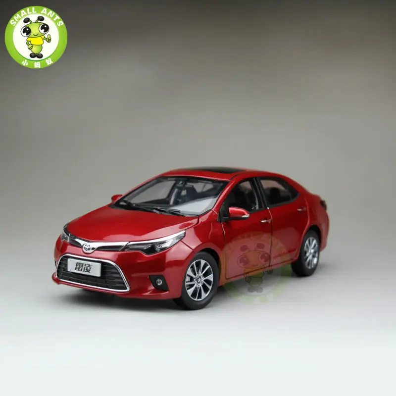1:18 Левин Королла литая под давлением модель автомобиля красного цвета