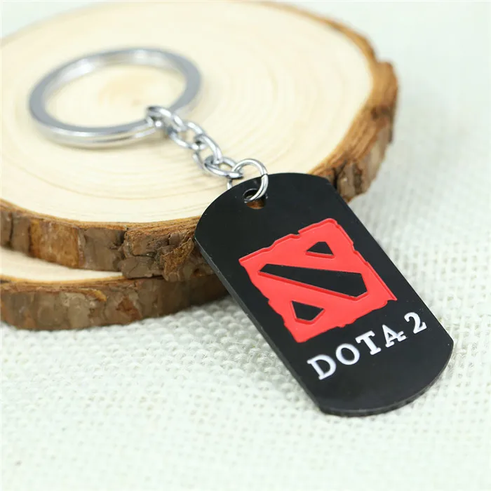 Брелок для ключей Ti8 Dota 2 с подвеской из искусственного сплава кольцо фигуркой