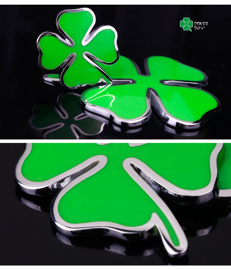 Полый Клевер хромированная металлическая подвеска с эмблемой Alfa Romeo Love Heart 4 Leaf Clover Healty богатство символ удачи автомобиля зеркальный орнамент